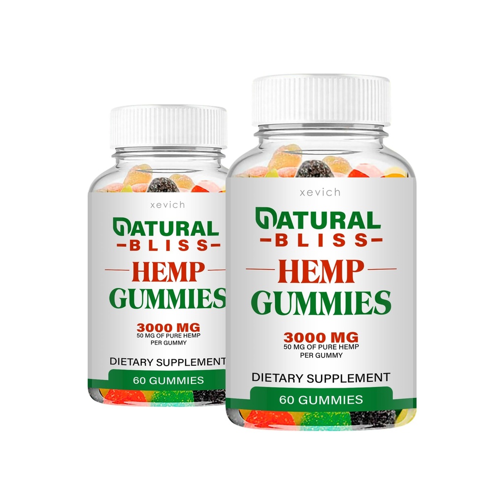 Doğal Bliss - Doğal Bliss Hemp Gummies (2 Pack, 120 Gummies)