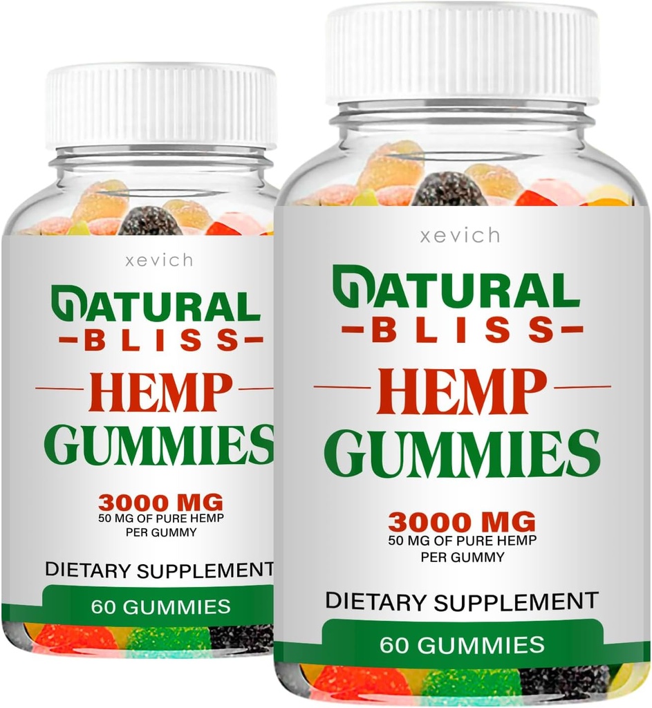 Doğal Bliss - Doğal Bliss Hemp Gummies (2 Pack, 120 Gummies)