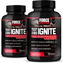FORCE FACTOR Test X180 Ignite 120ct 2Pack, 240 Count