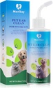 Pet Ear Clean Solution for Dogs &Cats, Nature Dog Ear Drops Eliminate Odor Relieve Soothe Itchiness - 4.06oz /120 ml