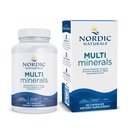 Nordic Naturals Multi Minerals, Unflavored - 90 Κάψουλες - 11 Βασικά Ορυκτά - Βέλτιστη Υγεία & Ευεξία - Πιστοποιημένο Vegan - Μη ΓΤΟ - 30 Υπηρεσίες