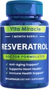 Resveratrol Tamam 1200 mg Yüksek Potency - Organik Trans Resveratrol Hücreler ve Bilişsel Sağlık Supplements - GMO Karşılaştırması Bu 1200 mg başkalarına 500 mg Or 1000 mg