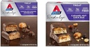 Atkins Endulge Chocolate Caramel Mousse Bar 5 Count ve Caramel Nut Chew Bar 5 Count