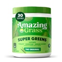 Amazing Grass Greens Mix Superfood: Greens Toz Mix for Energy, with Organic Spirulina, Chlorella, Beet Root Toz, Digestive Enzymes & Probiyotiks, Original, 30 Hizmet (Pazarlama Mayıs Vary)