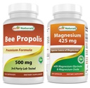 En İyi Doğal Arı Propolis 500 mg & Glycinate 425 mg