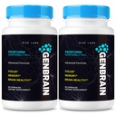 (2 Pack) GenBrain Memory Supplement, GenBrain Extra Strength Brain Support Capsules, GenBrain Advanced Memory Complex, GenBrain Pure All-Φυσικά Χάπια, Gen Brain Reviews (120 Κάψουλες)