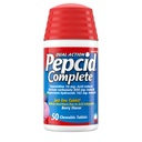 Pepcid Complete Acid Editor + Antacid Chewable Tabletler, Kalpburn Relief, Berry, 50 ct (Package May Vary)