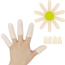 Gel Parmak Beşikler, Parmak Koruyucu Desteği (14 PCS) YENİ Mülteci Parmak İçin Büyük Parmak, El Eczema, Parmak Cracking, Finger Arthritis ve More (parça Uzun + 4ay Kısa)