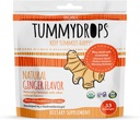 USDA Organik Doğal Ginger Tummydrops, Gluten Free & Vegan, 33 Bireysel olarak Resealable Bagda Geri Döndü