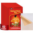 50 Kont Capsaicin Patches,4.72"x7.08" Hot Capsicum Patch