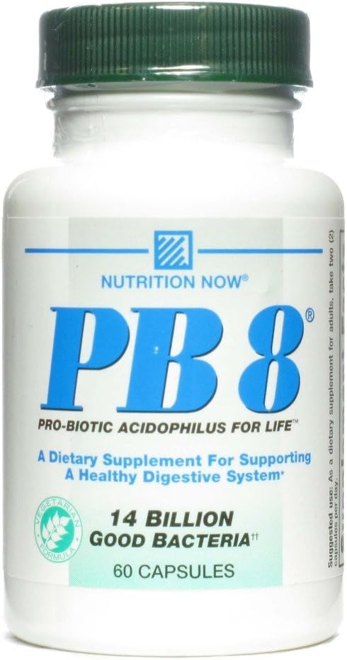 PB 8 Pro-Biotic Asitofili - Vejetaryen Beslenme Şimdi 60 VCaps