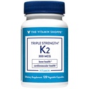 Triple Strength Vitamin K2 bir " Bone Health a" 300 MCG (120 Sebze Kapsülleri)
