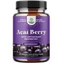 Natures Craft Acai Berry Antioksi Support Kilo Kaybı Kadınlar ve Erkekler için Tamam - Vitaminler Mineraller Antioksi Formula Destekleri Immune Sistemi ve Enerji Bilişsel Sağlığı - 60 Hizmet