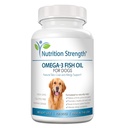 Omega 3 Fish Oil Soft Gels for Dogs with EPA & DHA Fatty Acids for Heart, Skin, Coat & Anti Allergy Support, Hip & Common & Arthritis Dog Supplement, 180 Soft Gels