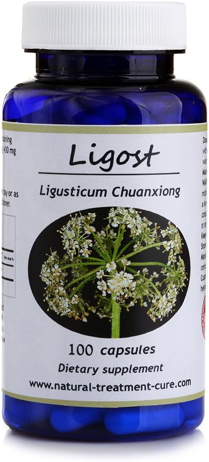 Hekma Center Pure Ligusticum OSHA - 100 Capsules for Kidney Health - Vegan