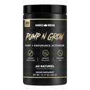Anabolic Warfare Pump-N-Grow Muscle Pump Supplement Caffeine Free Pre Workout with L-Citrulline, L-Arginine, Beta-Alanine (Au Naturel – 30 Servings)