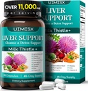 Süt Butle Supplement - Liver Detox Cleanse Formula Herbal Liver Support with Milk Thistle, Dandelion Root, Artichoke, Turmeric, Astragalus for Liver Health, 90 Capsules
