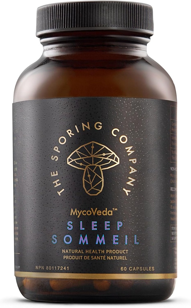 Sleep - Φυσικό συμπλήρωμα ύπνου με Reishi, Valerian Root, και Skullcap 