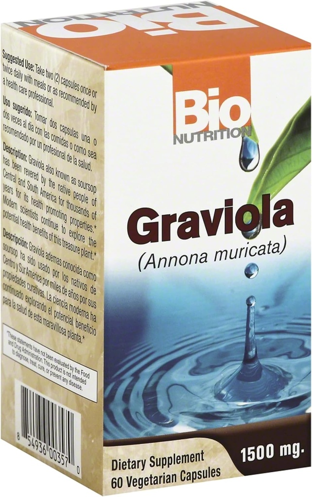 Bio Beslenme, Graviola, 60 Capsules 1