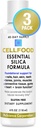 Cellfood Essential Silica Anti-Aging Formula - 4 fl oz, 3 Pack - Υποστηρίζει υγιή οστά, αρθρώσεις, μαλλιά, δέρμα, νύχια, δόντια & τσίχλες - Easy to Absorb - Γλουτένη & θειαμινάση Δωρεάν, μη GMO - 120-Ημέρα προσφοράς