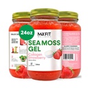 Deniz Moss Gel Raw (24 Flavors) 24oz Vahşi Karşıt Altın Deniz Moss Gel Saint Lucia | 92 Vitamin ve Minerals | Pure Raw+Non-GMO