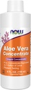 NOW Συμπληρώματα τροφίμων, Aloe Vera συμπυκνωμένο (40:1 Πυκνό Περιέχει Ενεργούς Πολυσακχαρίτες), 4-Ounce