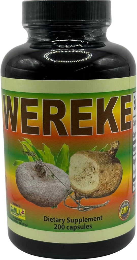 WEREKE 200 Capsules (300 mg) Diyet Supplement | CapsulaS WEREKE