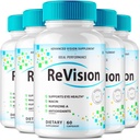 IDEAL PERFORMANCE (5 Pack) Revision Eye Supplement Pills Advanced Vision 2.0 Eye Care Kompleks Vitamin Capsules Pro (300 Capsules)