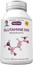 ANDREW LESSMAN Glutamine 500 mg - 60 Capsules - Free Form replica. Supports Skeletal Muscle, Gastrointestinal Health. Sağlıklı Kidneys, Liver, Heart, Brain. Easy-to-Swallow Capsules.