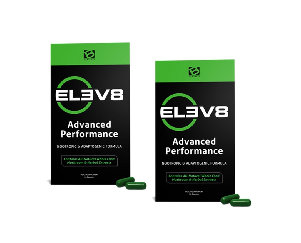 BEpic 2 Ay Supply Elev8 (60 Capsules) Top Sell Elevate B Epic - Two Box- Advanced Performance Supplements