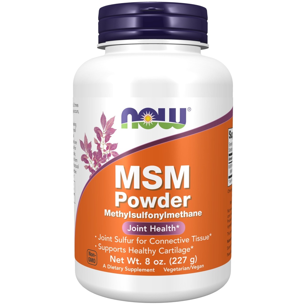 Şimdi Gıdalar Tamamlıyor, MSM (Methylsulfonylmethane) Toz, Sağlıklı Kartilage*, Ortak Sağlık*, 8-Ouncece