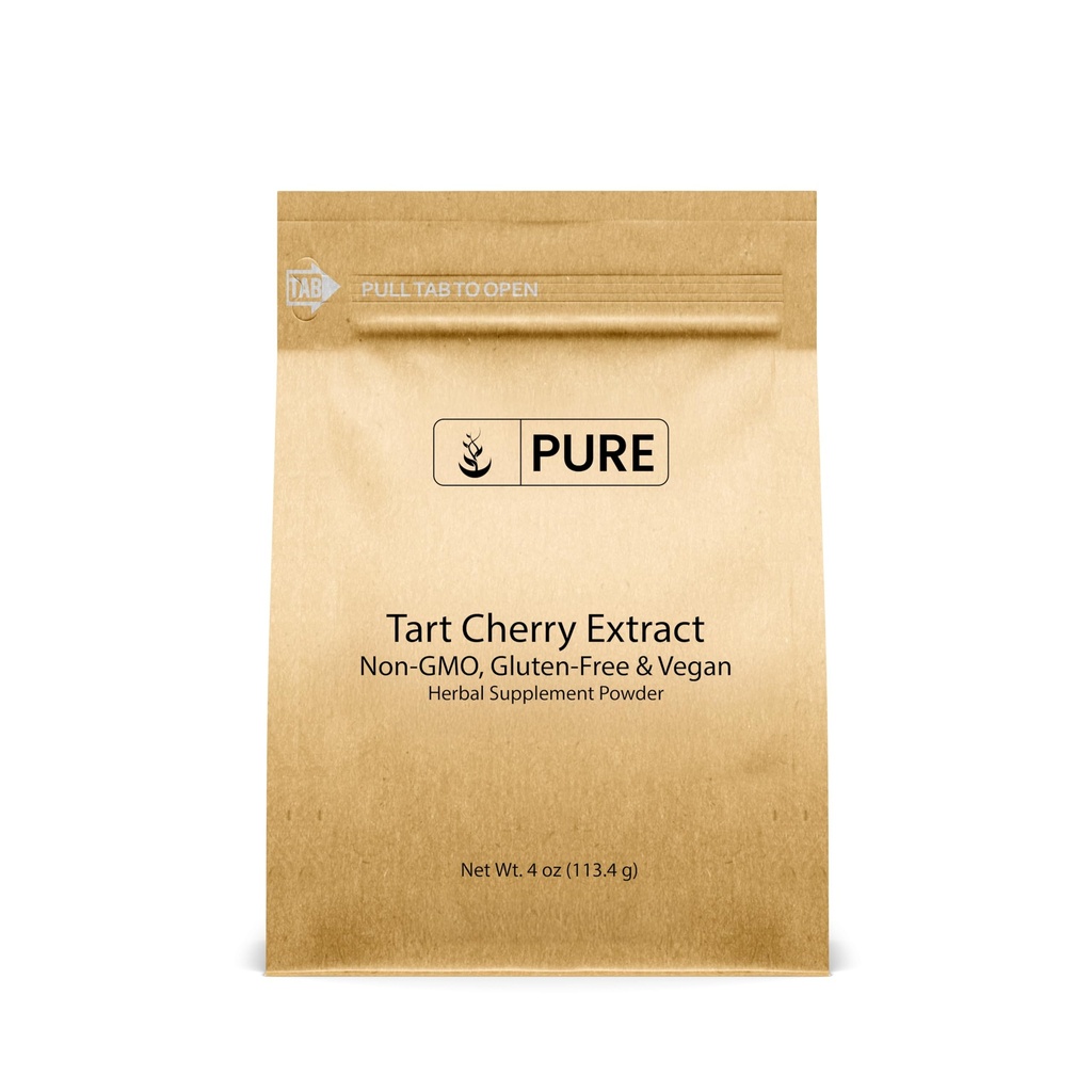 Pure Original Ingredients Tart Cherry Extract (4oz) Non-GMO, Vegan, No Fillers or Additives, Herbal Supplement