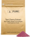 Pure Original Materialss Tart Cherry Extract (4oz) Non-GMO, Vegan, No Fillers veya Katkılar, Herbal Supplement