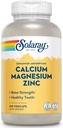 SOLARAYelli Magnezyum Çinko Supplement - Steel 1000 mg, Magnezyum 500 mg - Bone Health, Muscle Function, Heart Health ve Immune Support - Vegan, 60 Day Garanti, 62 Hizmet, 250 VegCaps
