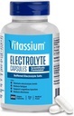 Vitassium Electrolyte Capsules, POTS ve High sodyum Diyetleri Yönetimi için Elektrolytes (500 mg sodyum - 100 mg Pyum), Unflavored, 200 Salt Pills (Size 0)