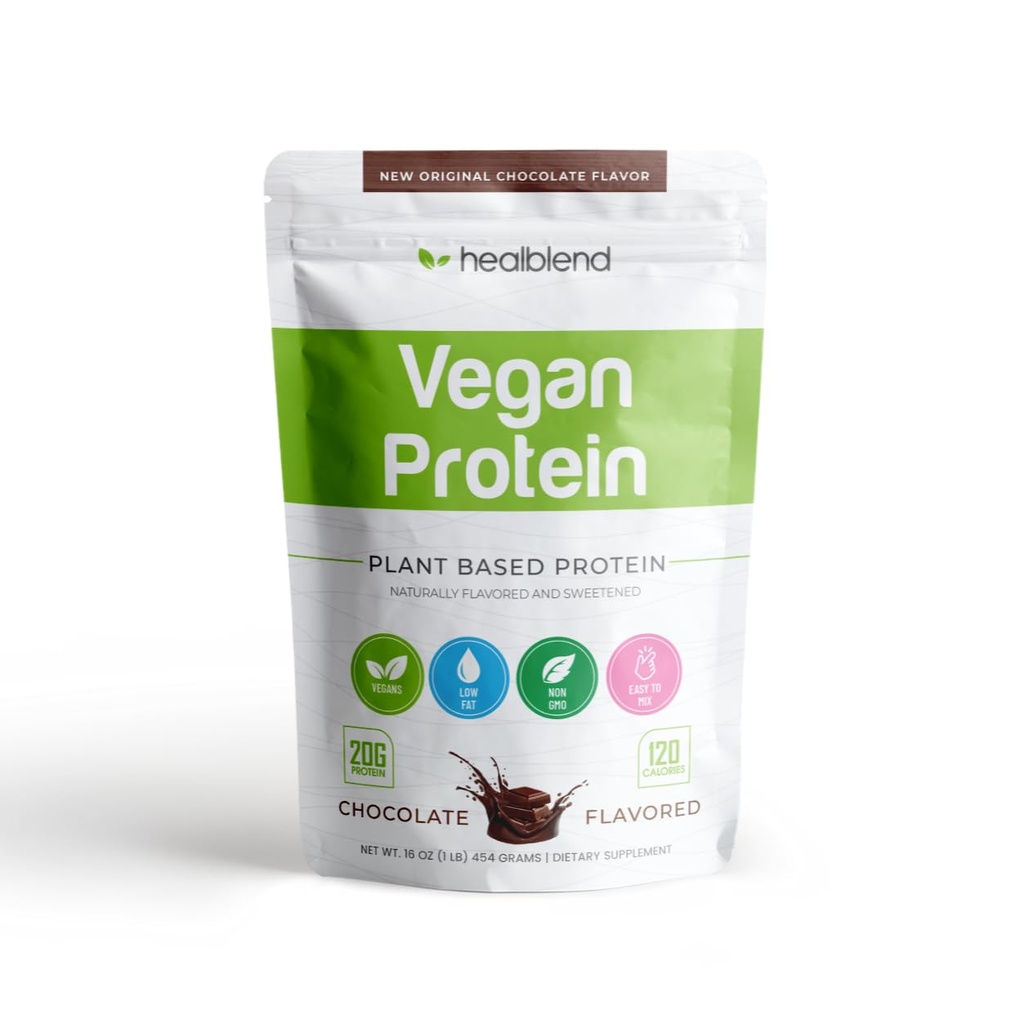 Plant-Based Protein Toz Vegan Diyeter Supplement - Gluten-Free, Non-GMO, Erythritol-Free, Soy-Free, Dairy-Free Pea Protein for Women and Men