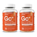 Essential Elements Glucosamine Chondroitin MSM Boswellia Serrata Hyaluronic Acid Supplement Ortak Destek Antioksiability - 180 Capsules (2-Pack)