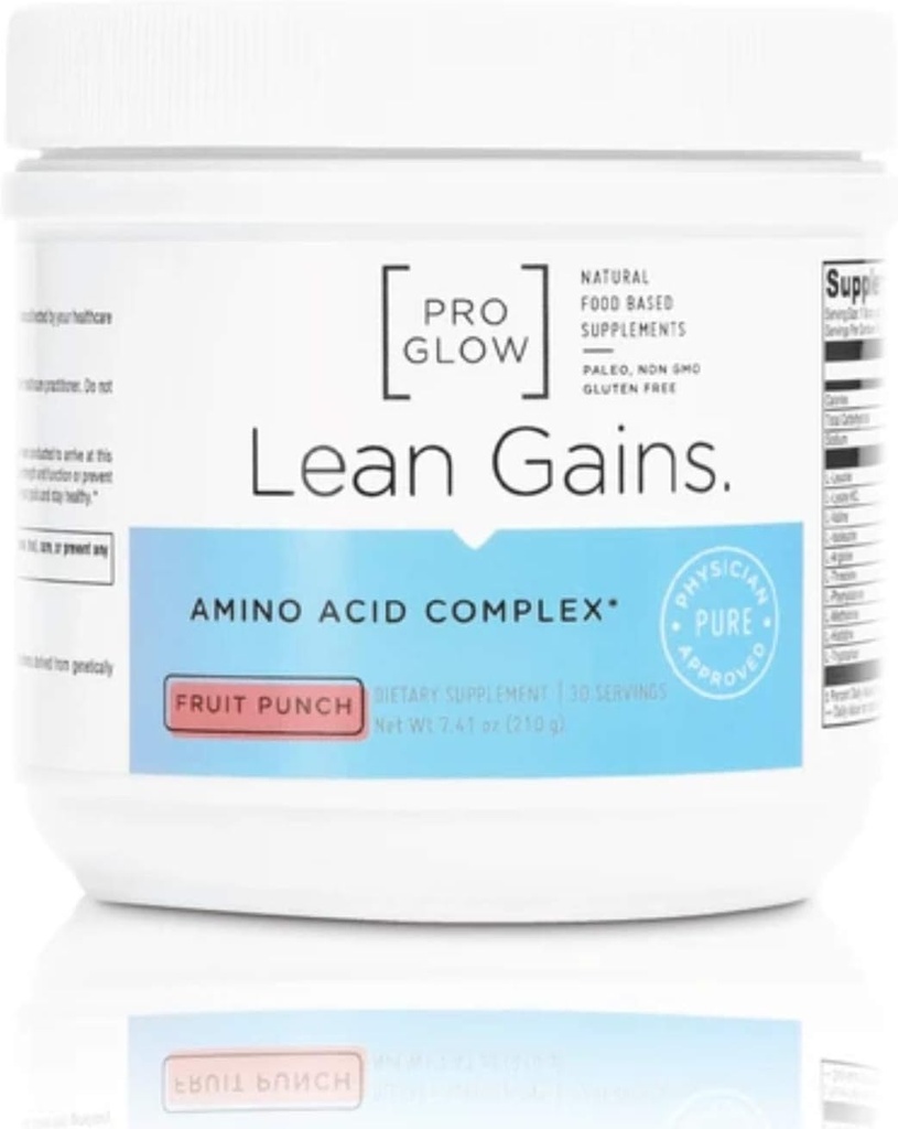 Kadın için Meyveli Yumurtun Güçlü Kaslar İnşa Edilmesi için Meyveli Keki Kompleksi - ProGlow Lean Gains (30 Hizmet)
