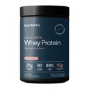 Κερδοφορία Collagen Whey Protein Powder, 21g Protein per Serving, Unlavored, Υποστηρίζει την αποκατάσταση των μυών, κοινή υγεία, και δερματική ενυδάτωση με Grass-Fed κολλαγόνο Πεπτίδια, βιταμίνη C, 14 Υπηρεσίες