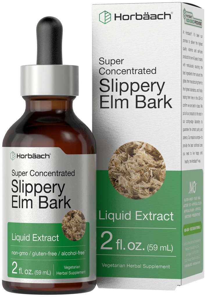 Horbäach Slippery Elm Υγρές σταγόνες 