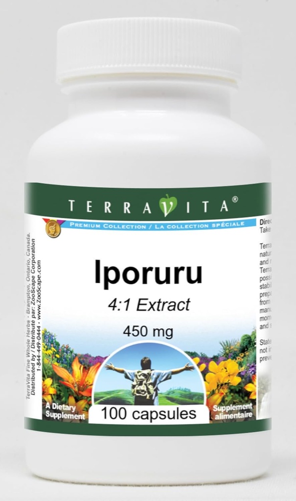 Iporuru 4:1-450 mg (100 Capsules, ZIN: 5205