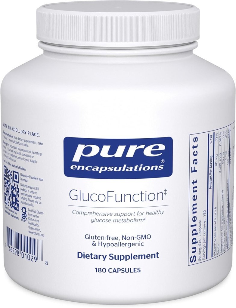 Καθαρές ενθυλακώσεις GlucoFunction 