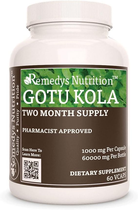 Διατροφή του Remedy Gotu Kola (Brahmi) 