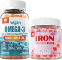 Vegan Iron Gummies συμπλήρωμα Vegan Omega3 Gummies 1280mg