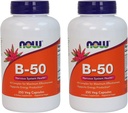 Şimdi Gıdalar, B-50, 250 Veg Capsules (pack of 2)