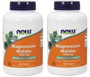 NOW Συμπληρώματα Τροφίμων, Μαγνήσιο Malate 1000 mg, Παραγωγή Ενέργειας *, Υποστήριξη Νευρικού Συστήματος *, 180 δισκία