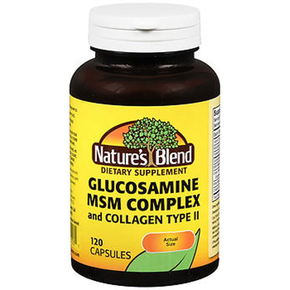Nature's Blend GLUCOSAM/MSM CMPLX TB 120, 079811531