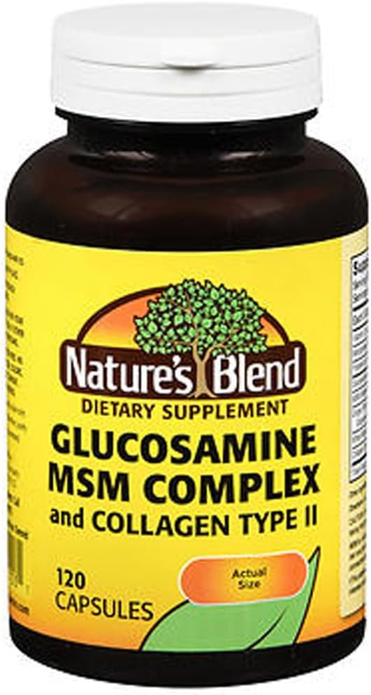 Nature's Blend GLUCOSAM/MSM CMPLX TB 120, 079811531