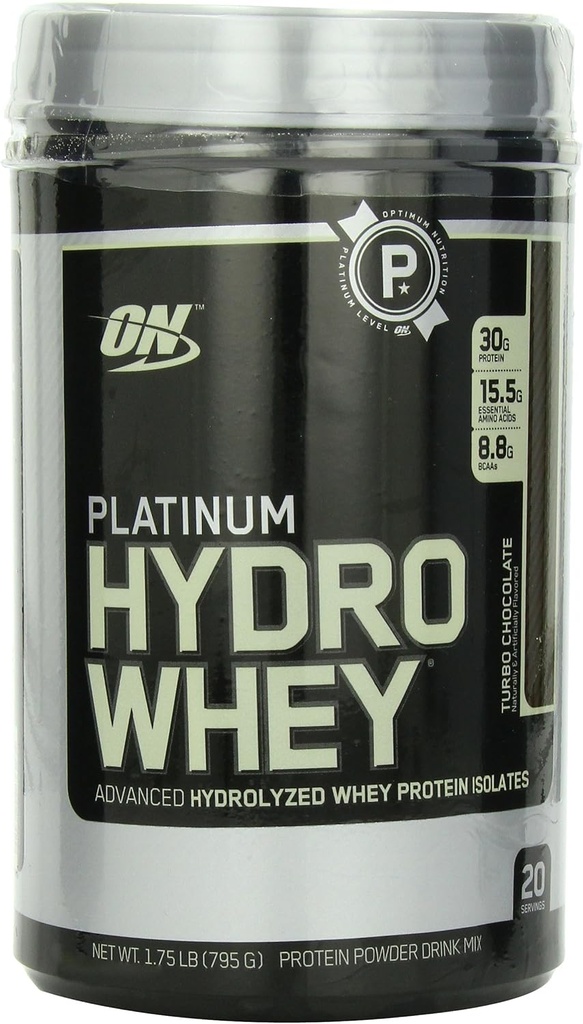 Optimum Nutrition Platinum Hydro Whey, Turbo Chocolate, 1.75 Pound