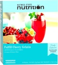 Nutmeg State Beslenme – Yüksek Fiber İçecek Mix, Low Calorie, Fat Free, Decaffeinated, Sugar Free, Natural Flavored, Ideal Protein Uyumlu, Aspartame Free, 10 Servisler Per Box (Cherry Gelatin)